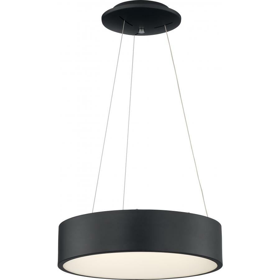 Orbit - 20 Watt LED Pendant - Black Finish