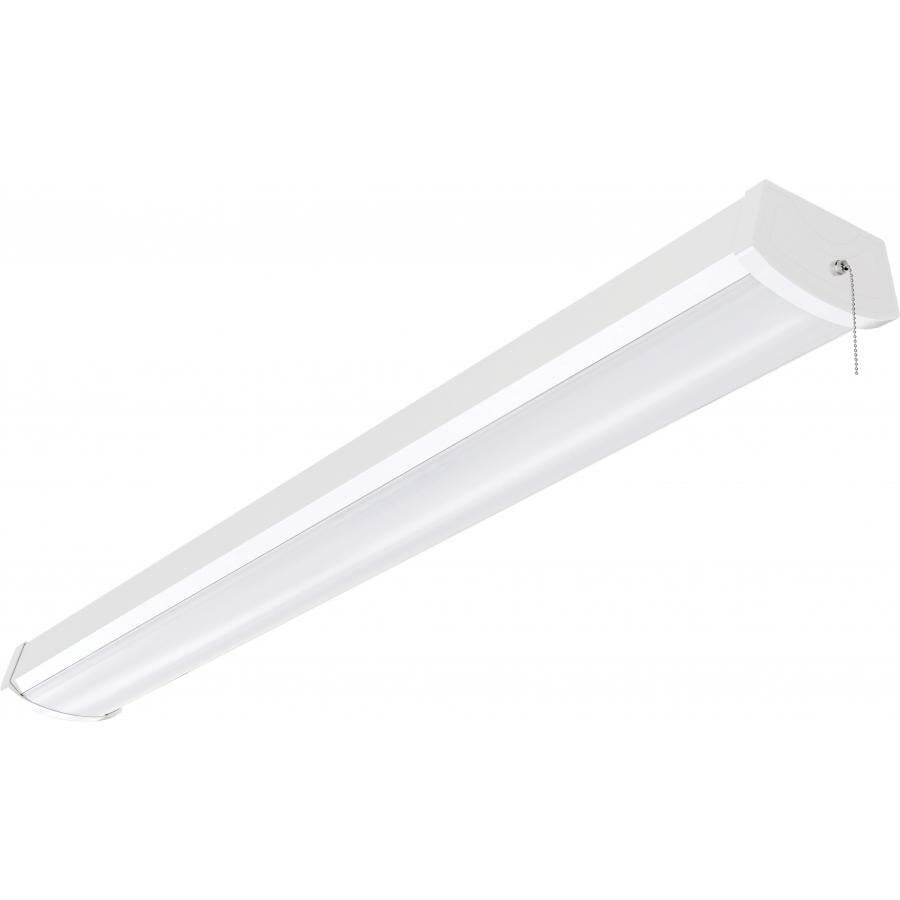 LED 4 Foot Ceiling Wrap with Pull Chain - 40 Watts - 3000K - 120-277V