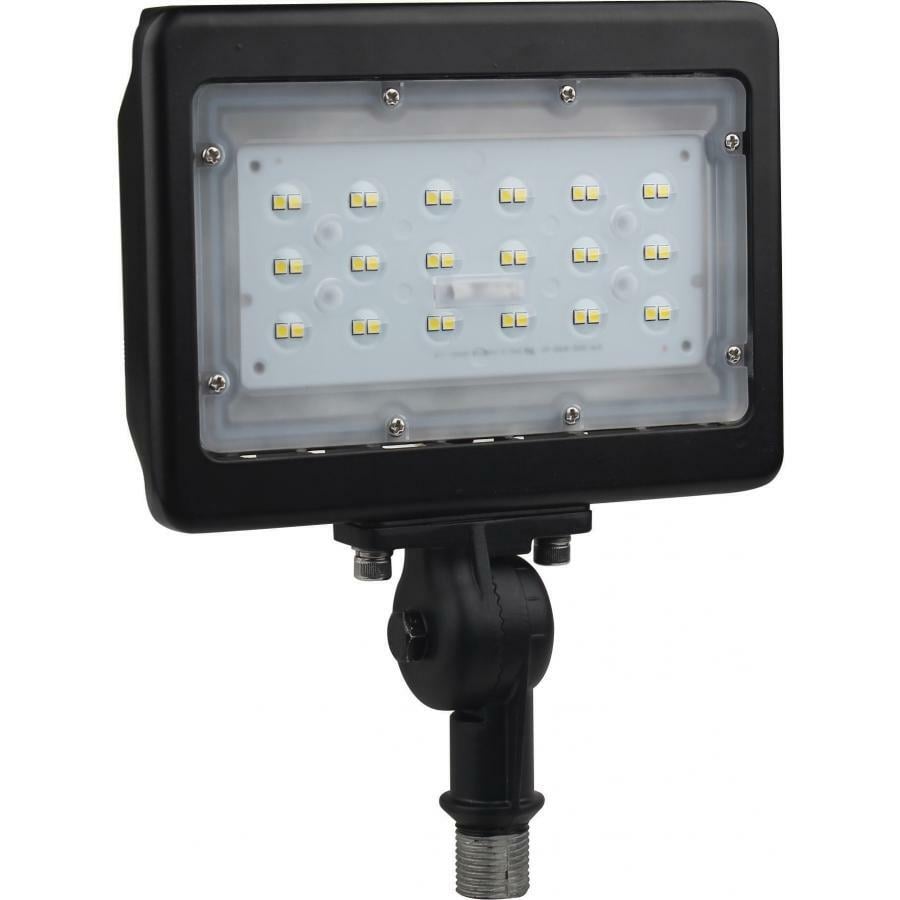 LED Medium Flood Light - 30W 5000K Bronze Finish