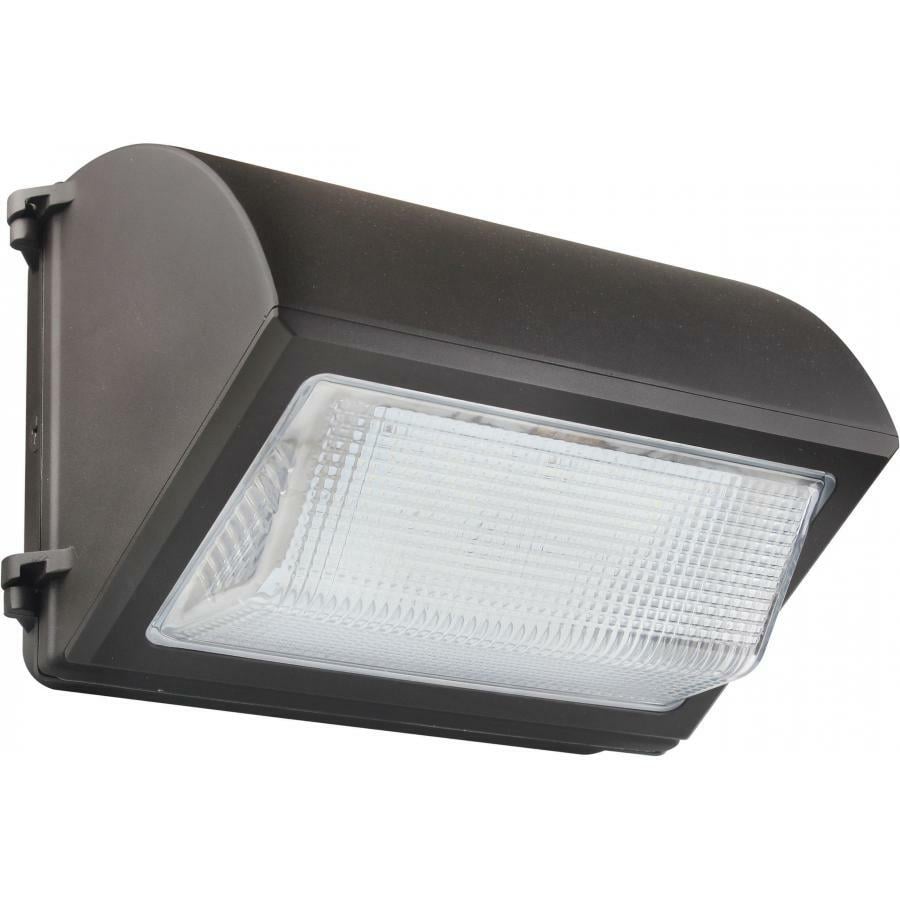 LED Emergency Cutoff Wall Pack - 55W 4000K Bronze Finish 100-277V