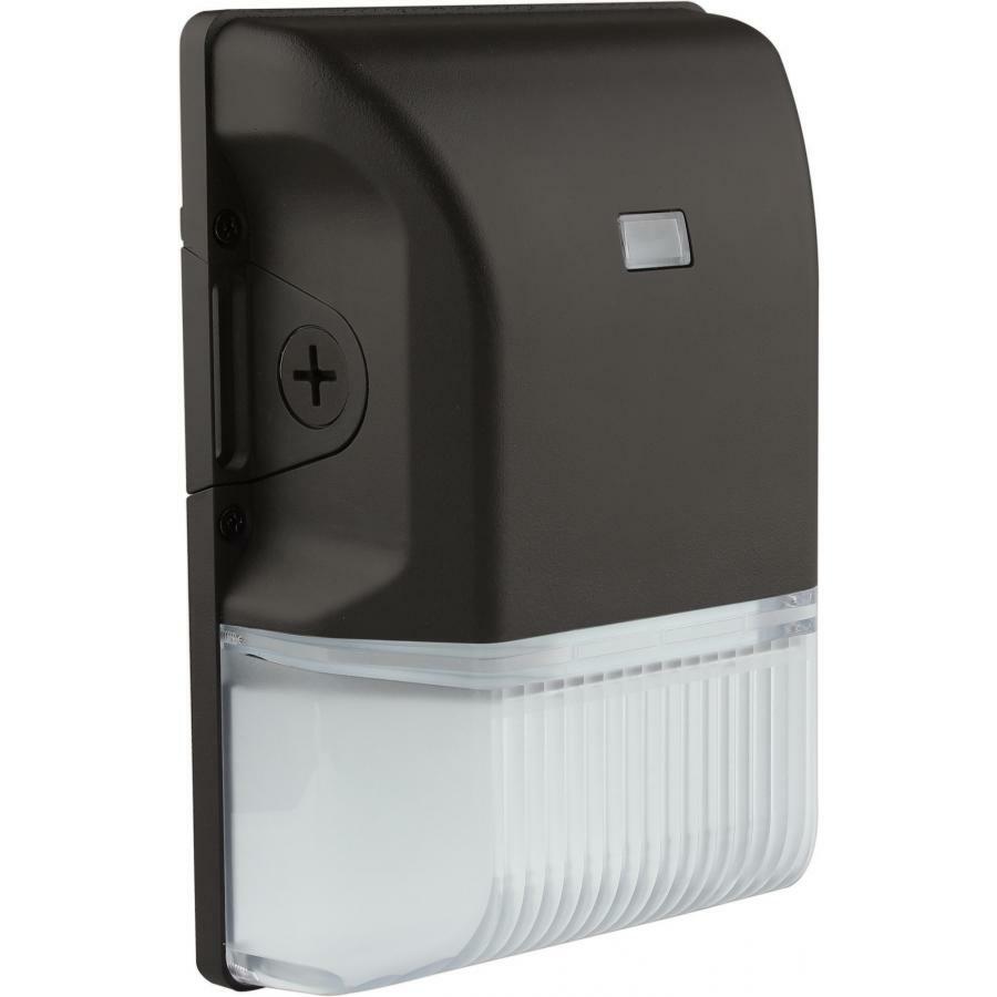 LED Small Wall Pack - 20W 4000K Black Finish 100-277V