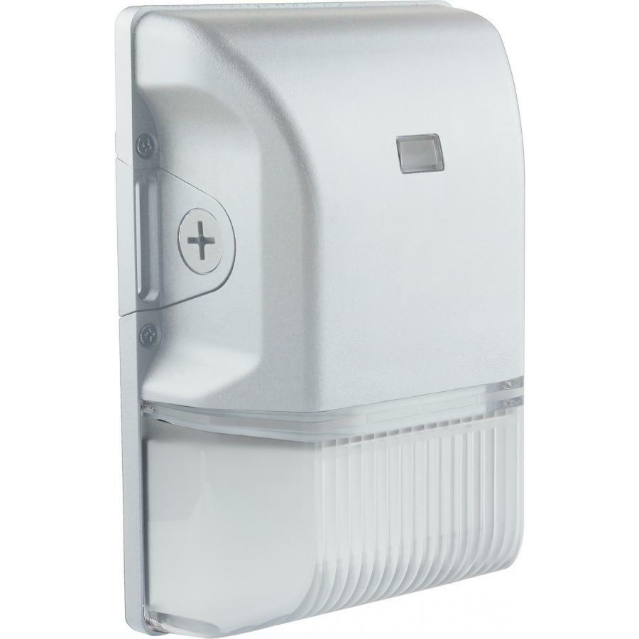 LED Small Wall Pack - 20W 5000K White Finish 100-277V