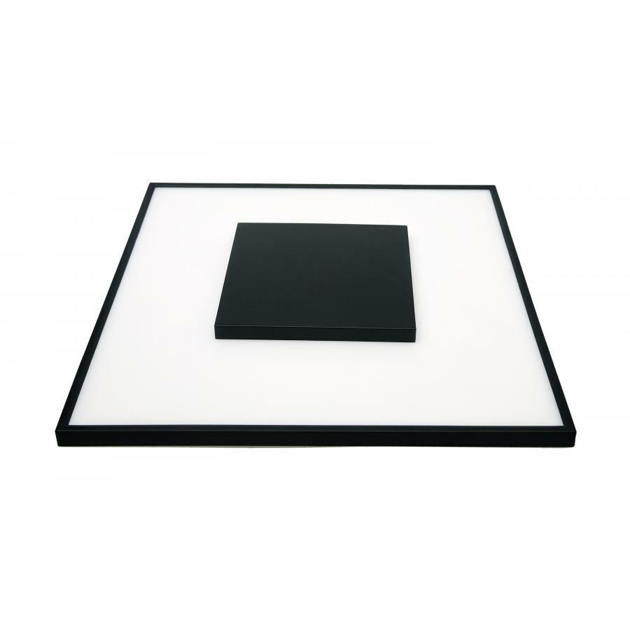 26 Watt 13-Inch Flush Mount LED Fixture - Square Shape Black Finish