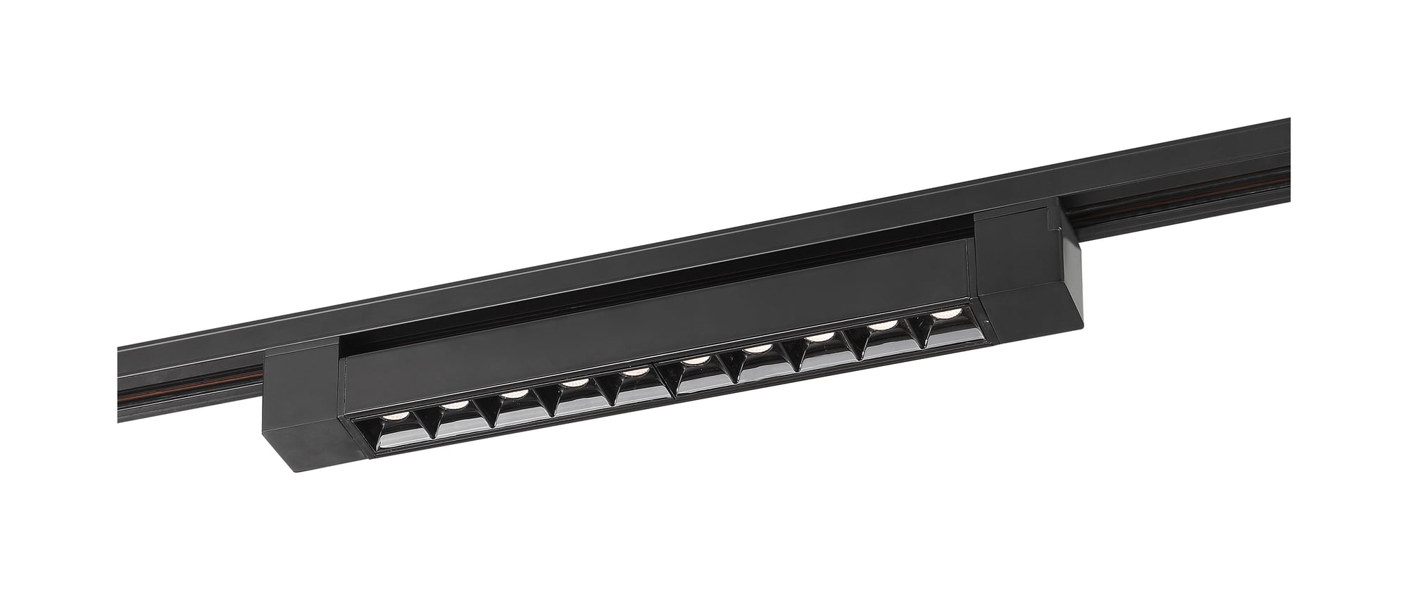 15 Watt 1 ft. LED Track Light Bar - Black Finish 30 Degree Beam Angle