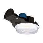 60 Watt LED Area Light with Photocell - CCT Selectable and Dimmable - Bronze Finish - 120-277 Volts - Ultra Bright Lumens