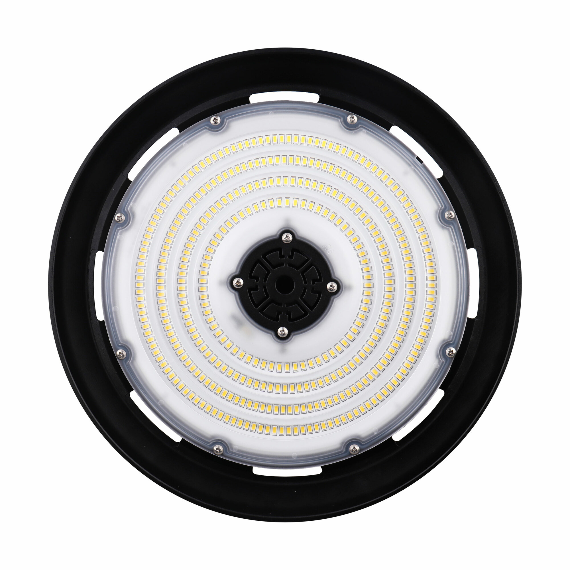 200W UFO LED High Bay - 28000L - 4000K - 120-277V - 0-10V Dim - Black