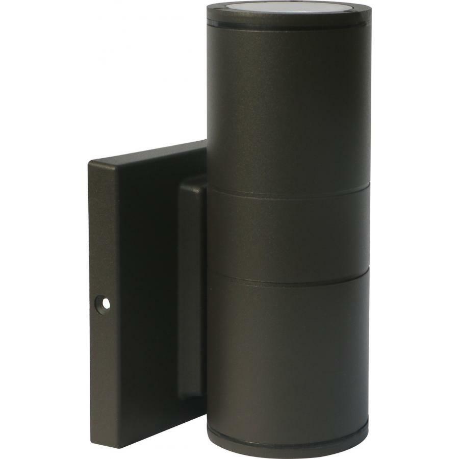 1 Light LED Small Up or Down Sconce Fixture - Bronze Finish 10W 120/277V