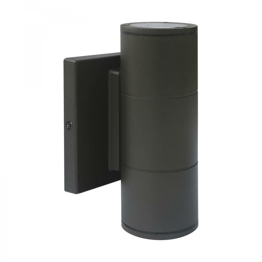 2 Light LED Small Up and Down Sconce Fixture - Bronze Finish 10W 120/277V