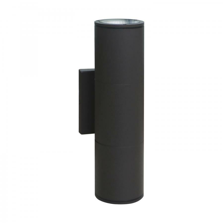 2 Light LED Large Up and Down Sconce Fixture - Bronze Finish 20W 120/277V