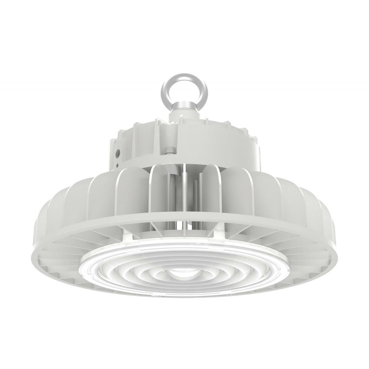 LED High Bay - 100 Watts - 4000K - White Finish - DLC Premium