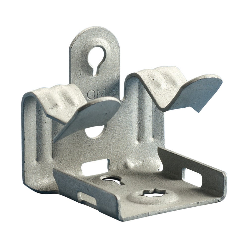 Hammer-On Flange Clip, Bottom Mount, Spring Steel, 5/16"1/2" Flange