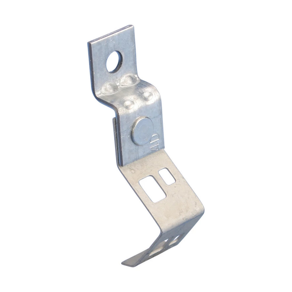 Push Install Rod/Wire Hanger with Offset Bracket, 1/4" Rod, #8 Wire