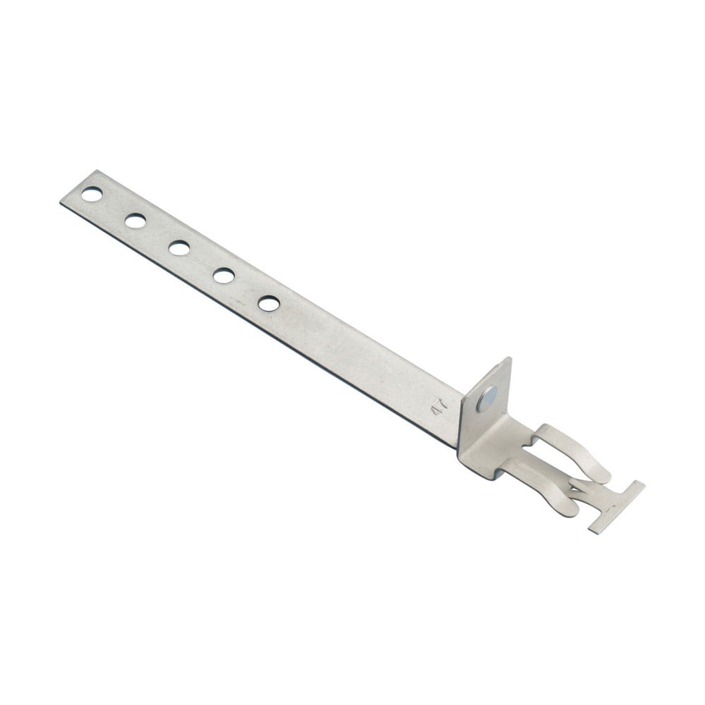 Eaton Crouse-Hinds series rigid/IMC beam clamp/insulator support, 3/4" base size, 5/8" jaw opening size, Malleable iron, 10-24 tapped holes