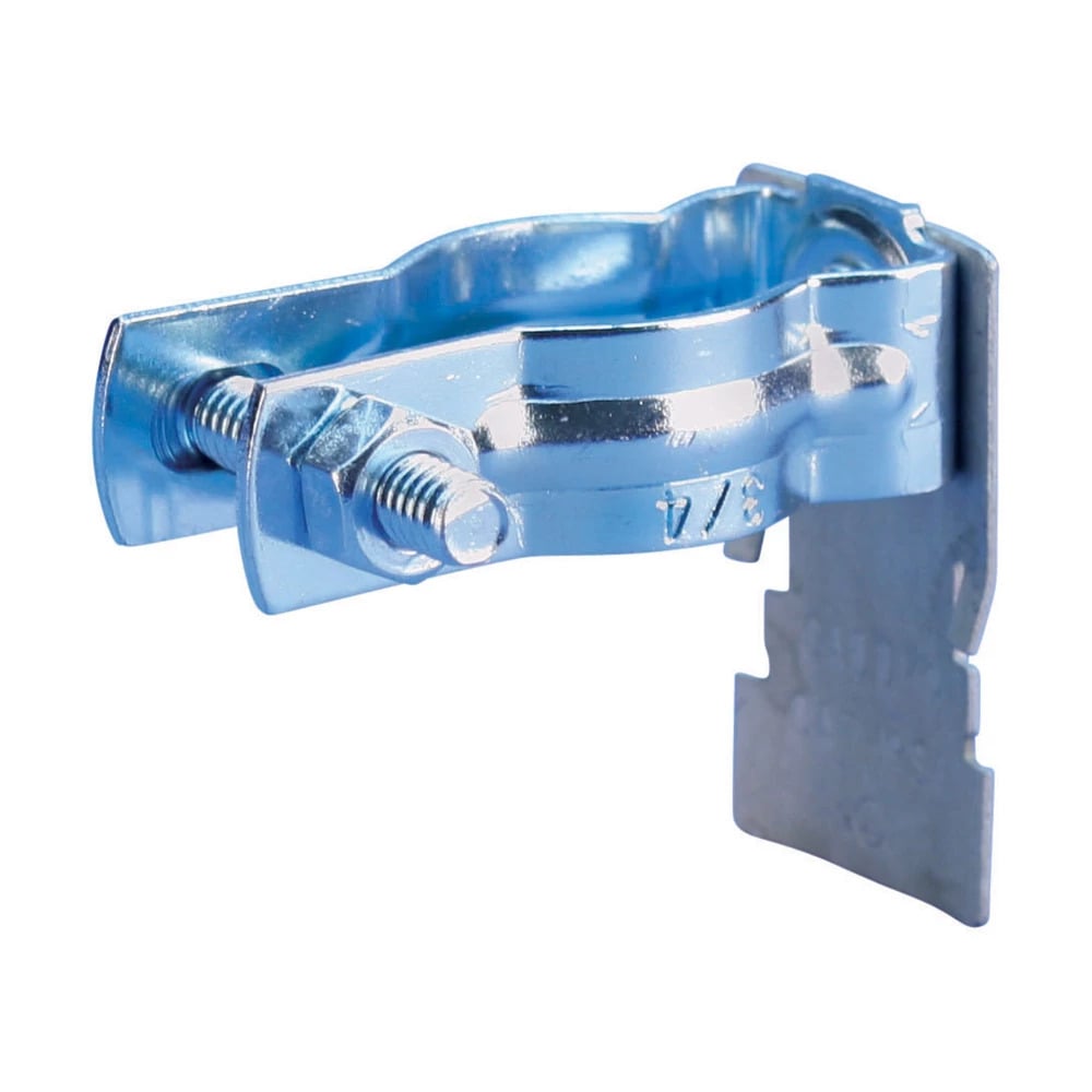 nVent CADDY Cat HP J-Hook Clip to Pedestal Clamp, 1" Square Pedestal