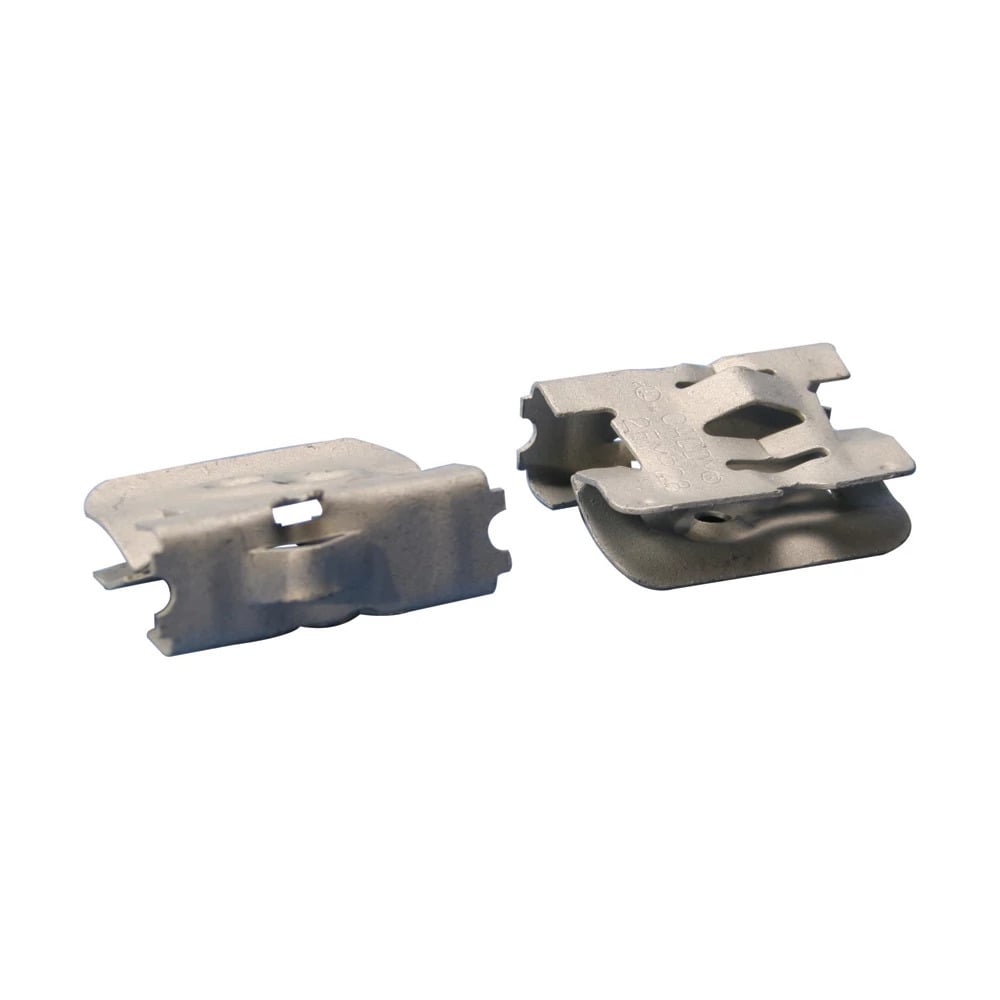 Multi-purpose clip for bridle rings, 1/8"1/2" flange, 1/4", #10 wire