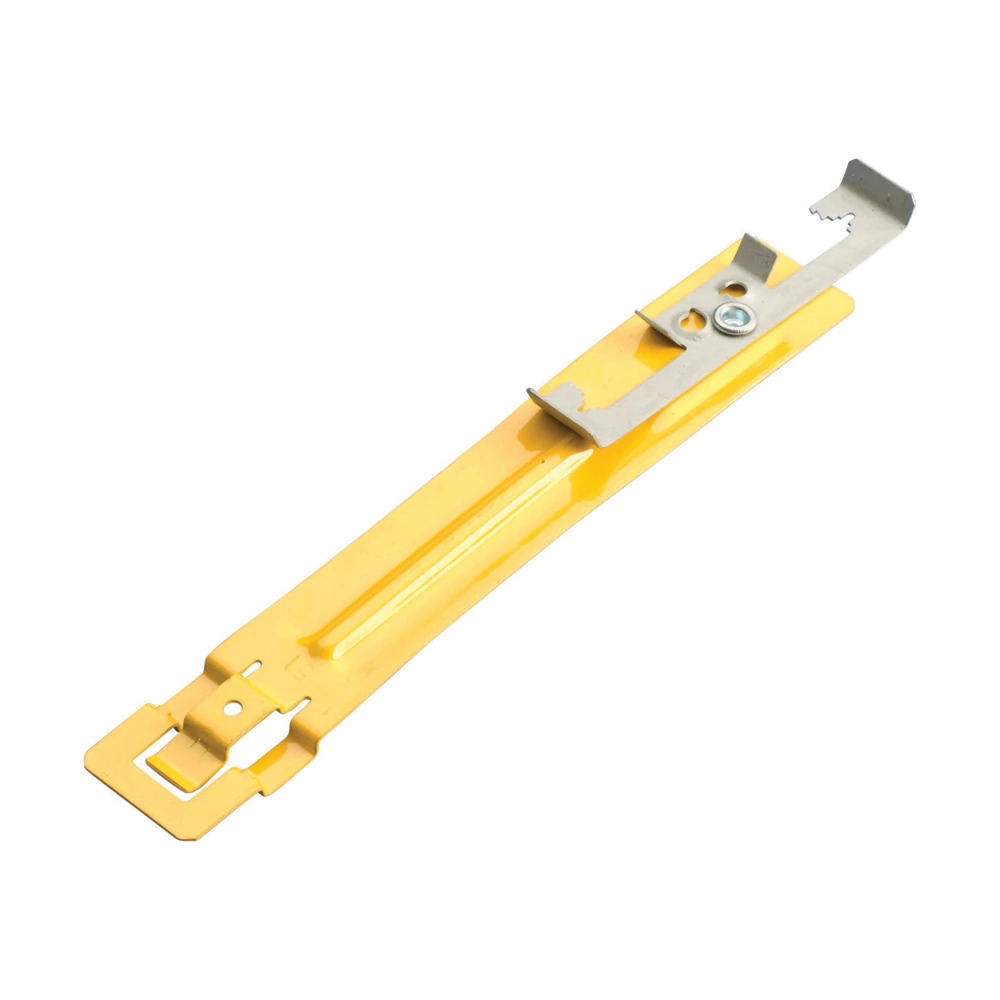 Electrical Drop Wire/Rod Securing Clip, 1/4" Rod, #8 Wire