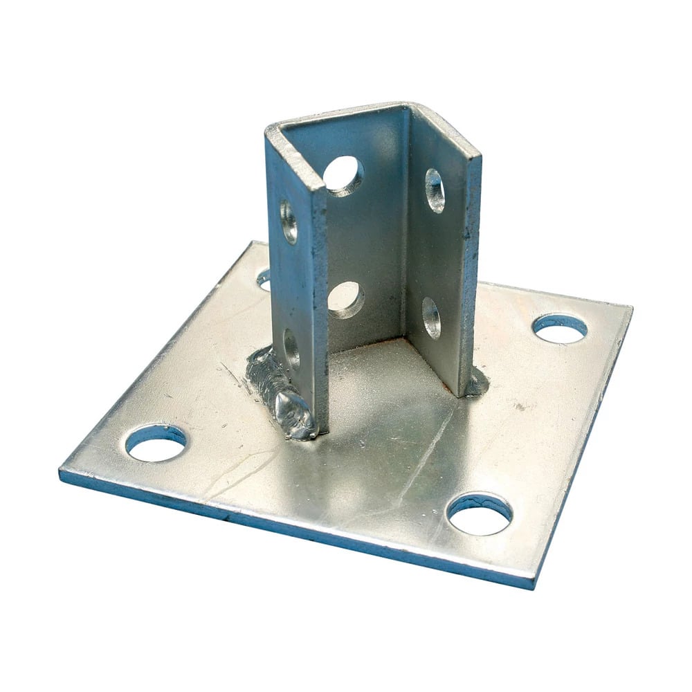 45 Post Base for Strut Type A, EG, 6" x 6" x 3.5"