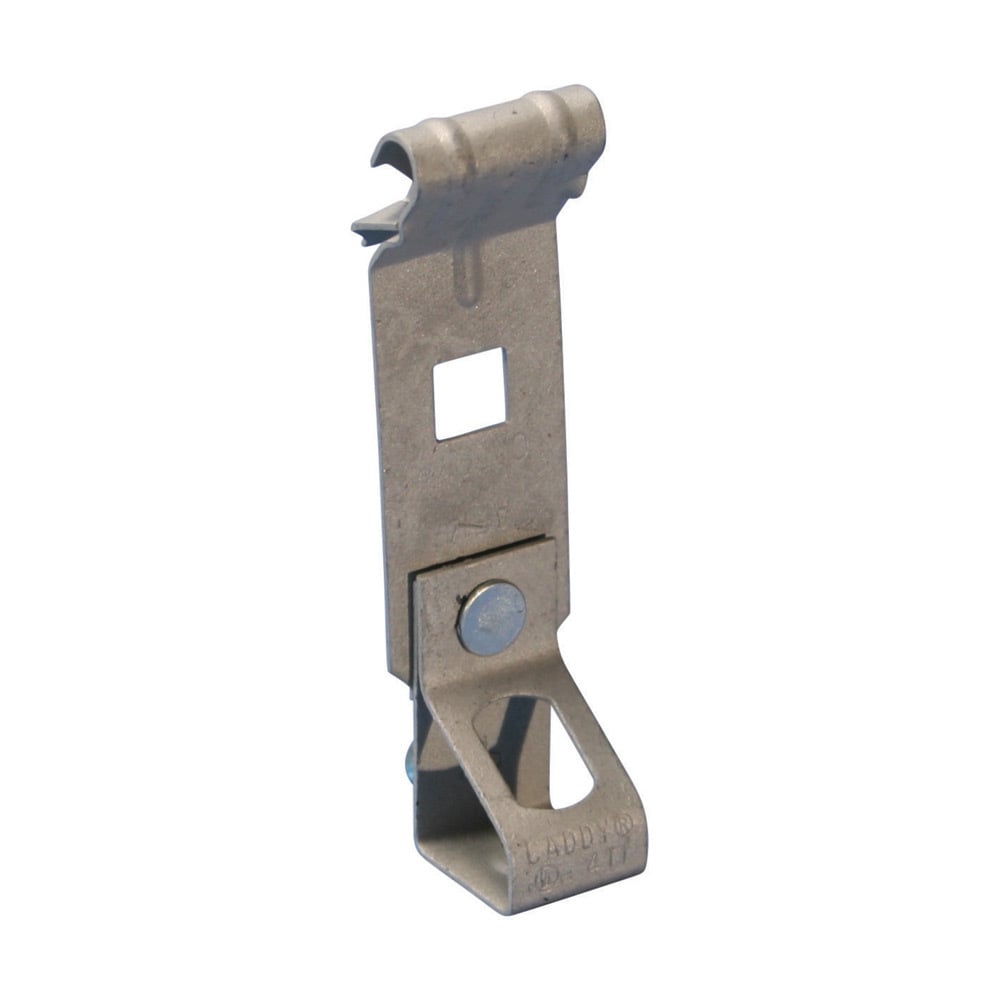 AF-Ti/T Rod to Z Purlin Clip, 1/4" Hole, Threaded, 1/16"?1/4" Flange