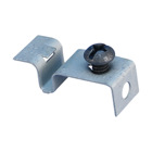 Mounting Clip for T-Grid Box Hanger with Screw, 1/4" Screw
