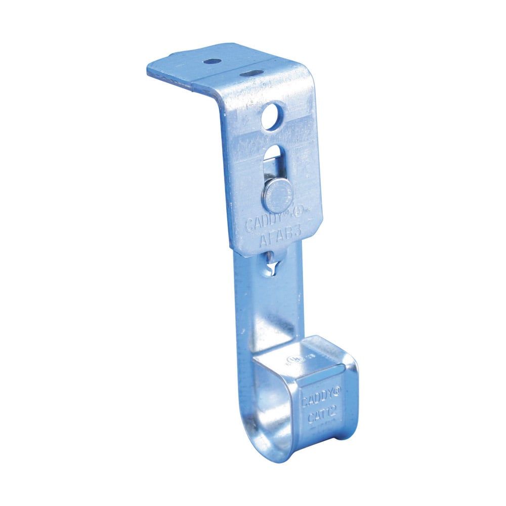 nVent CADDY Cablecat J-Hook with Pin Driven Angle Bracket, 3/4" dia, 3/16" Hole