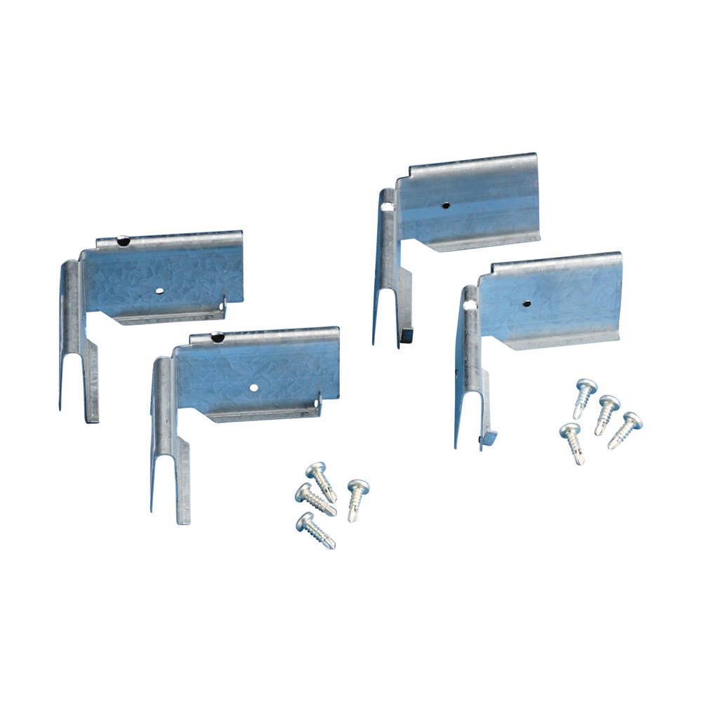 Seismic Lighting Fixture Clamp, Two Standard Tapered 2 x 4 Fixtures End-to-End