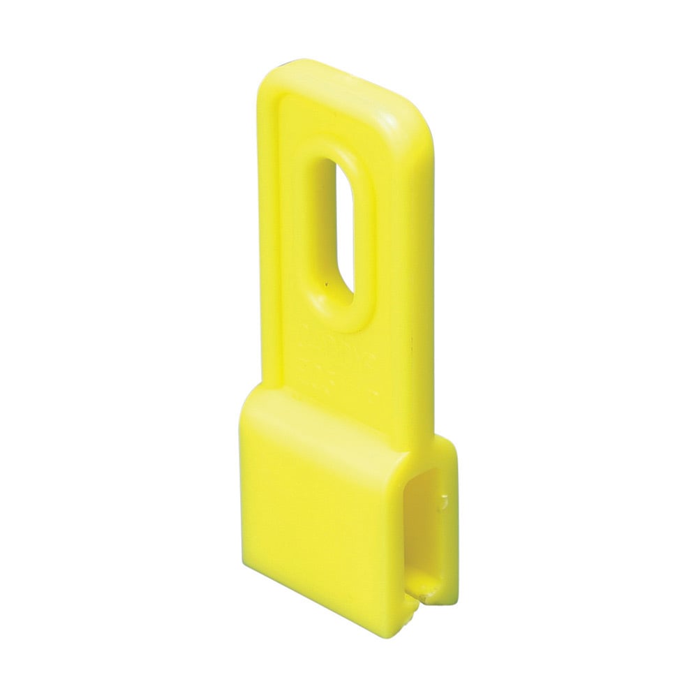 Plastic Electrical Drop Wire Securing Clip, 1/4" Hole
