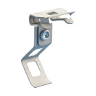 H-6A Rod to Flange Clip, 1/8"1/4" Flange, 3/8" Rod