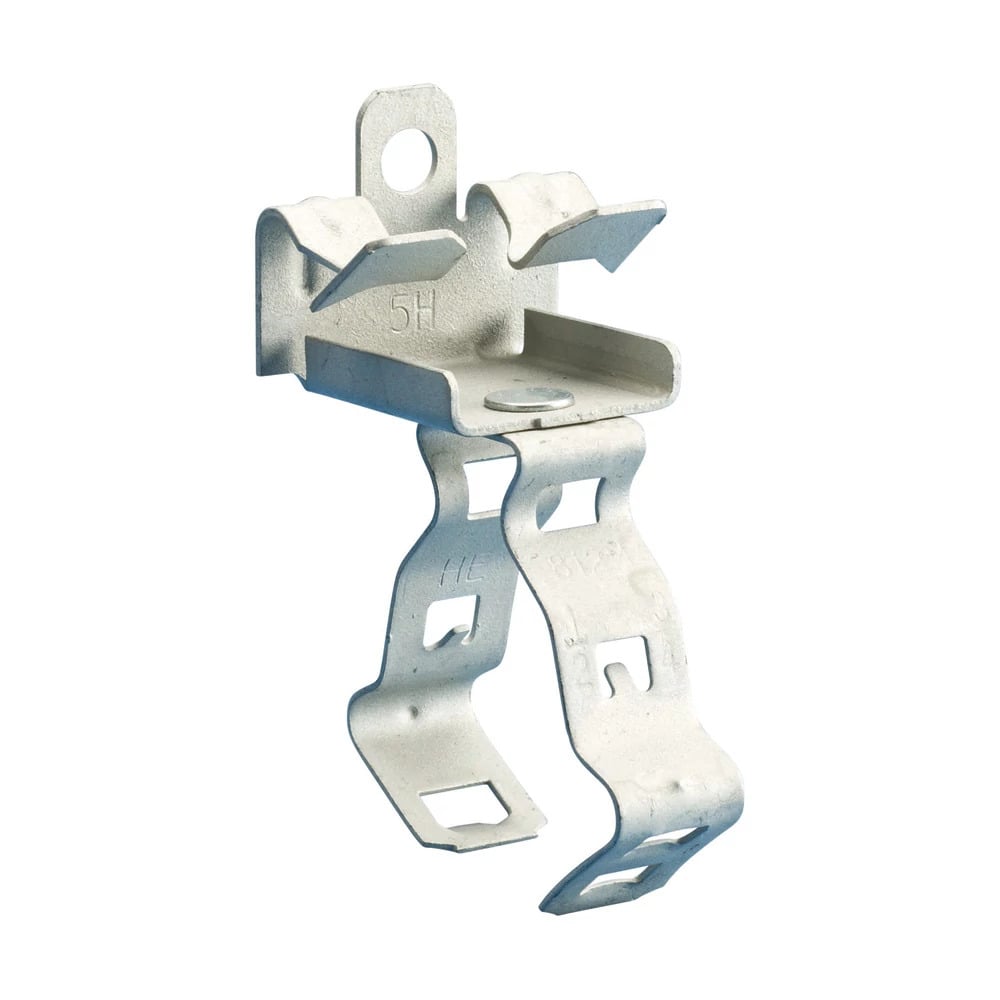 EM-M Conduit/Pipe to Flange Clip, Spring St. 2 EMT, 1/81/4 Flange