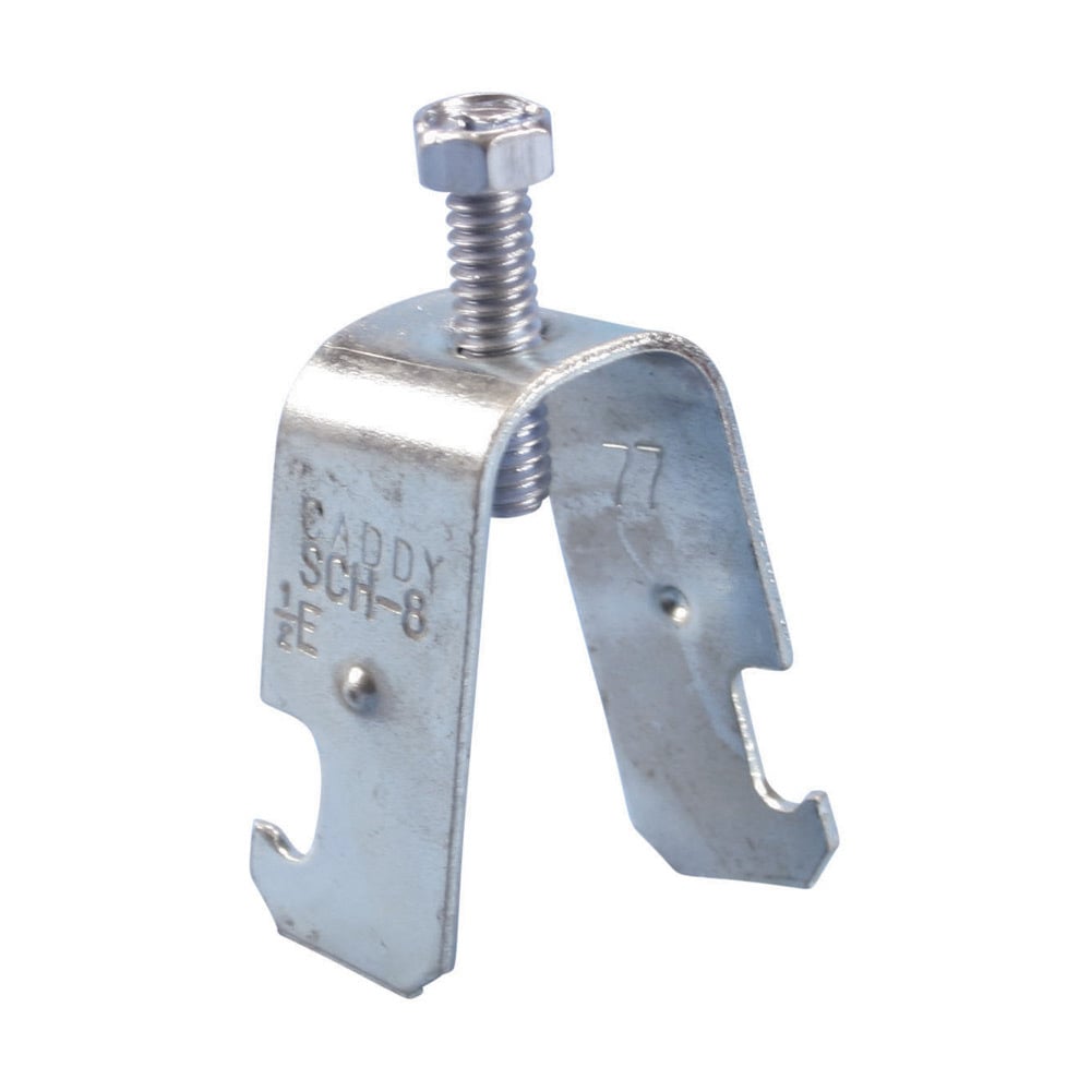 SCH1 Single Piece Strut Clamp for Conduit, 1"1.51" OD, 1 1/4" EMT, 1" Rigid/Pipe