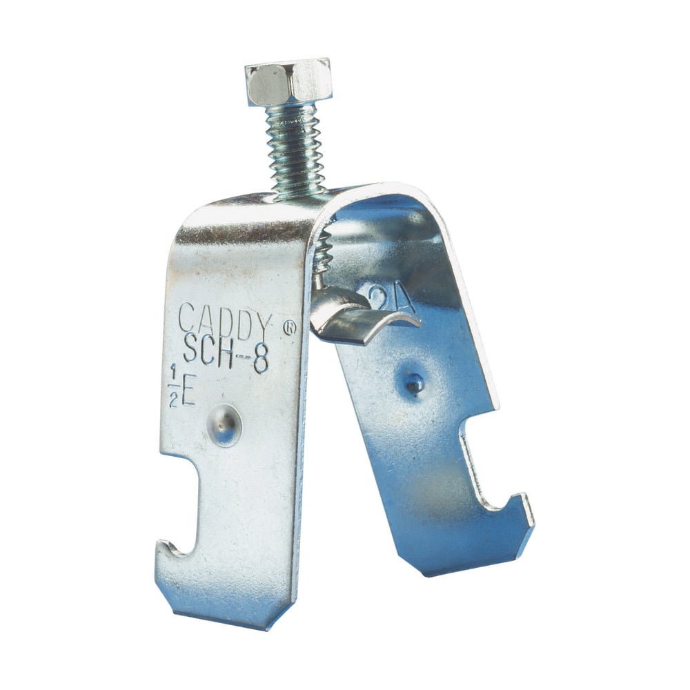 Single Piece Strut Clamp for Cable/Conduit, 1.74"2.2" OD, 2" EMT 1 1/2" Rigid