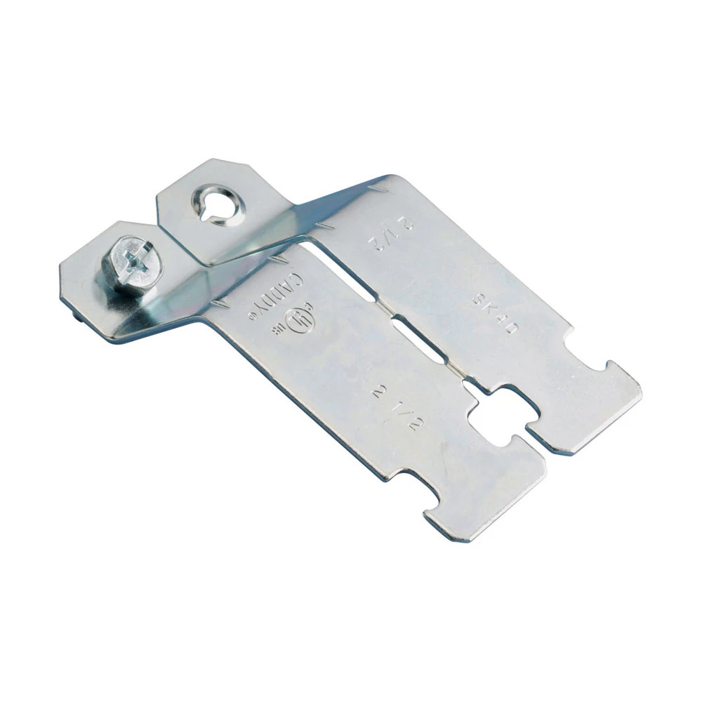SK Single Piece Strut Clamp for Conduit, Steel, EG, 3 1/2" EMT, 3 1/2" Rigid/Pipe