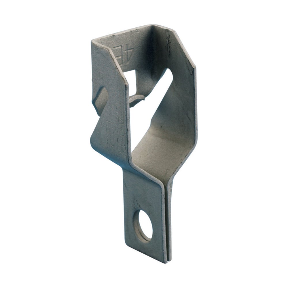122 Series Z Purlin Clip, 1/4" Hole, 1/16" Max Flange
