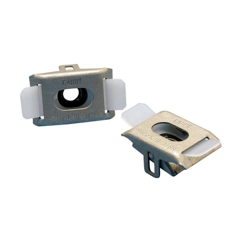 SLICK250 Slick Nut, 1/4-20 Thread, 400/100/250 lb Static Load, 4 ft-lb Torque, For Use With ERISTRUT Standard Strut Channel, Polyamide/Spring Steel