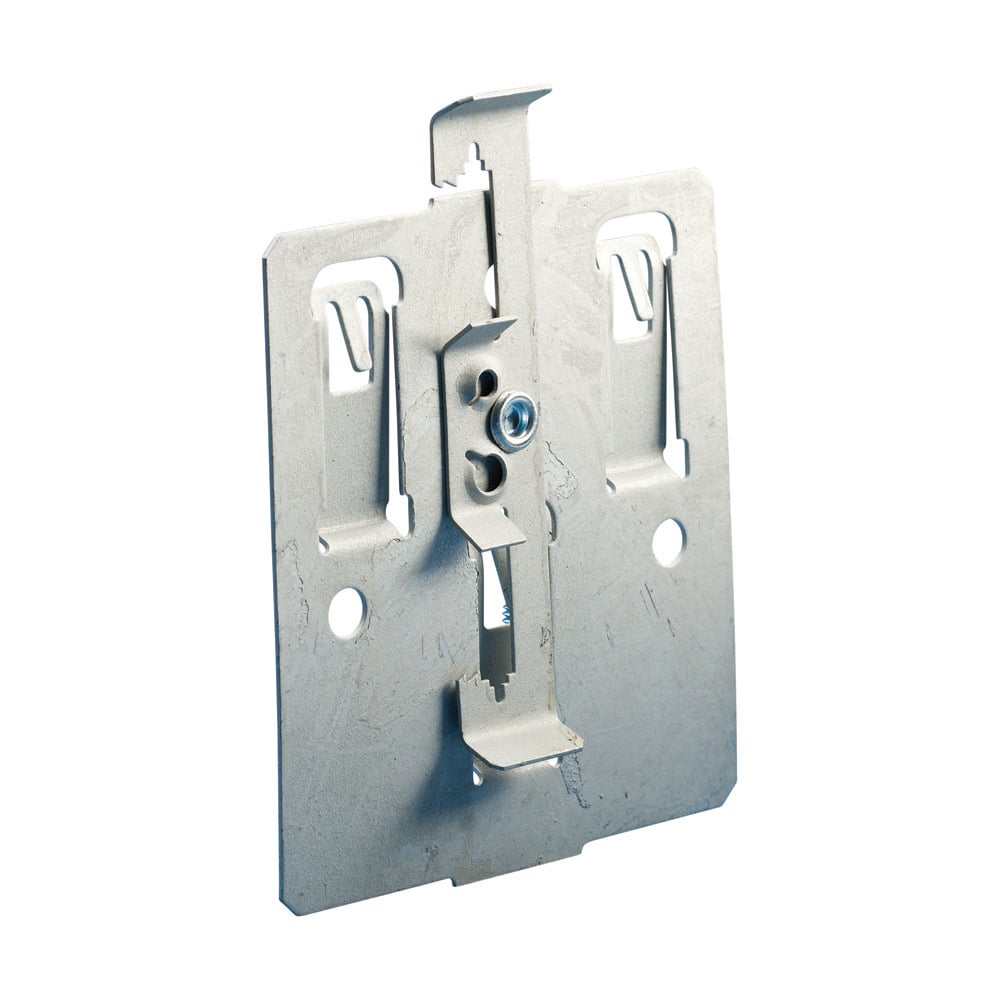 SBT-Z Multiple Conduit Mounting Plate with Rod/Wire Clip, 3/8" Rod