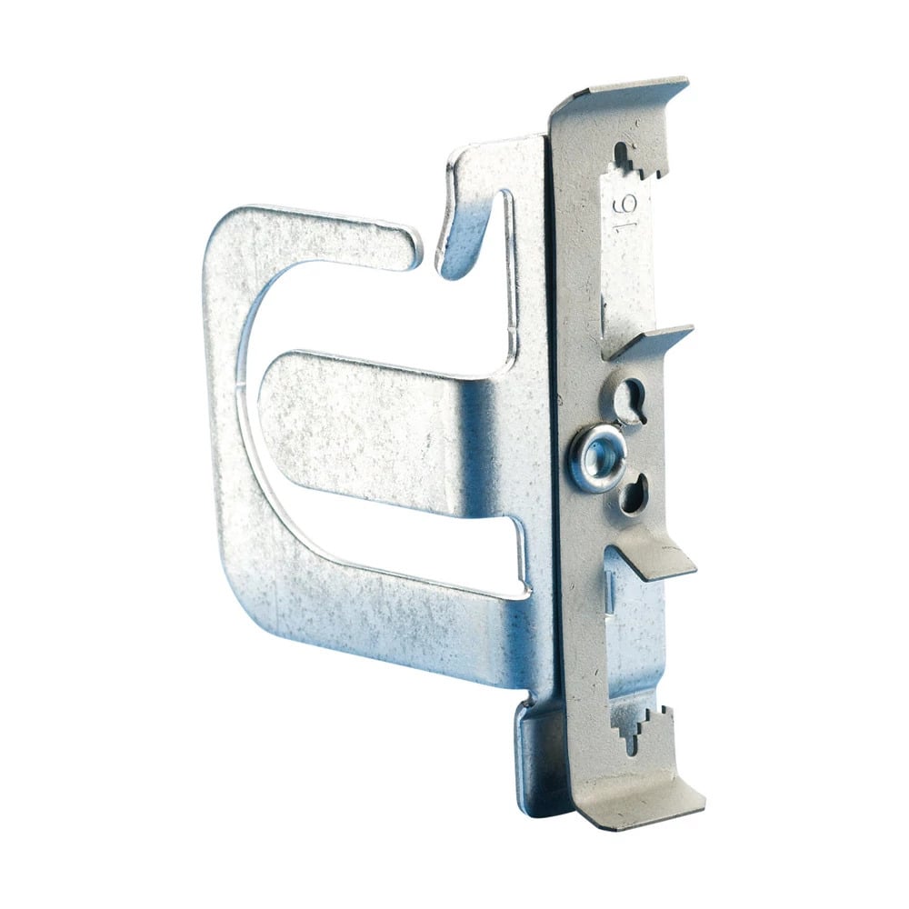 MC/AC Cable Support Bracket with Rod/Wire Clip, 10-3 to 8-3 MC/AC, 7 Cable, 1/4" Rod, #8 Wire