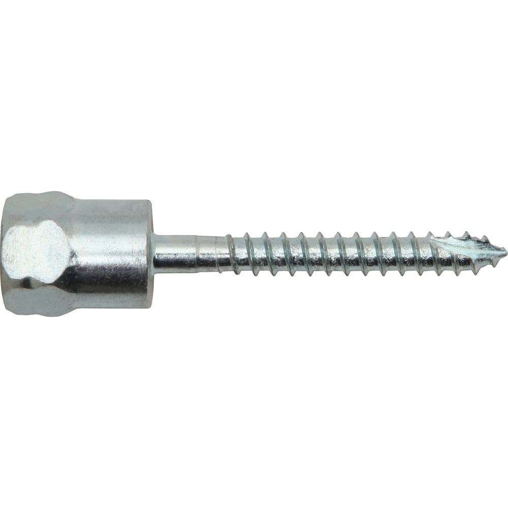 HangerMate Vertical Mount Screw for Wood, 3/8" Rod, 5/16" Screw, 2 1/4" Screw