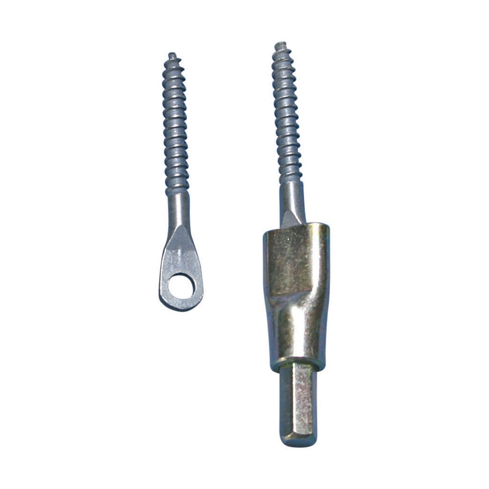 Concrete Fixing Eyebolt Screw, 0.256" Hole, H6 Screw