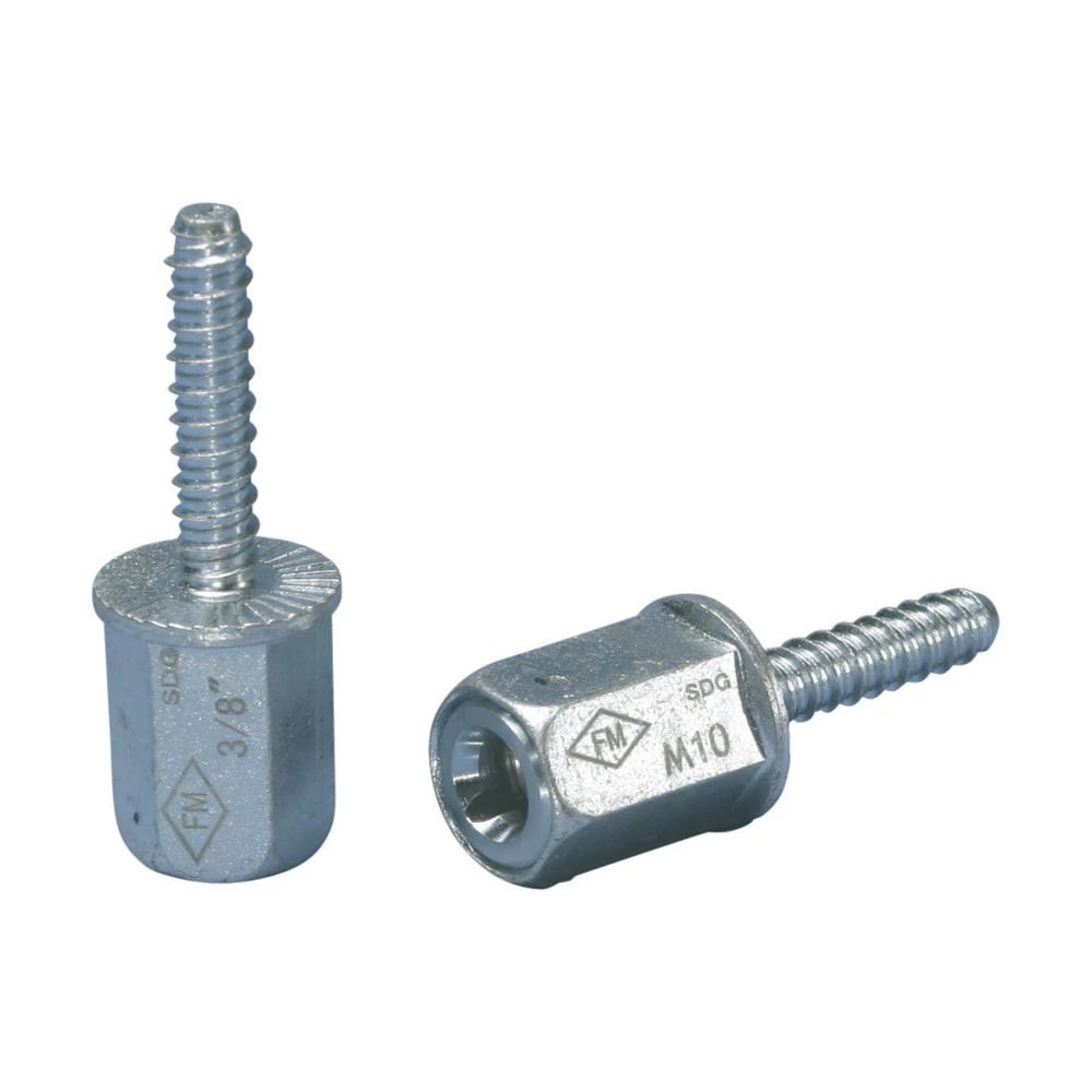 nVent CADDY Rod Lock Anchor Screw, 3/8" Rod, 2.875" x 1.25" x 0.875"