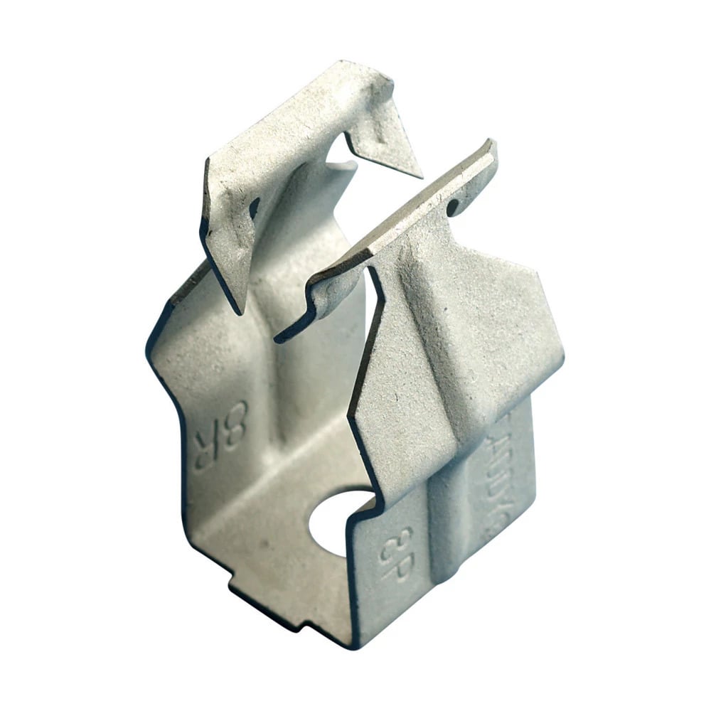 Push In Conduit Clamp, 1/2" EMT, 0.709"0.866" OD, 9/32" Hole, Plain