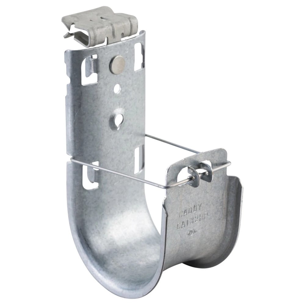 nVent CADDY Cat HP J-Hook with Hammer-On Flange Clip, 1 5/16" dia, 5/16"1/2" Flange