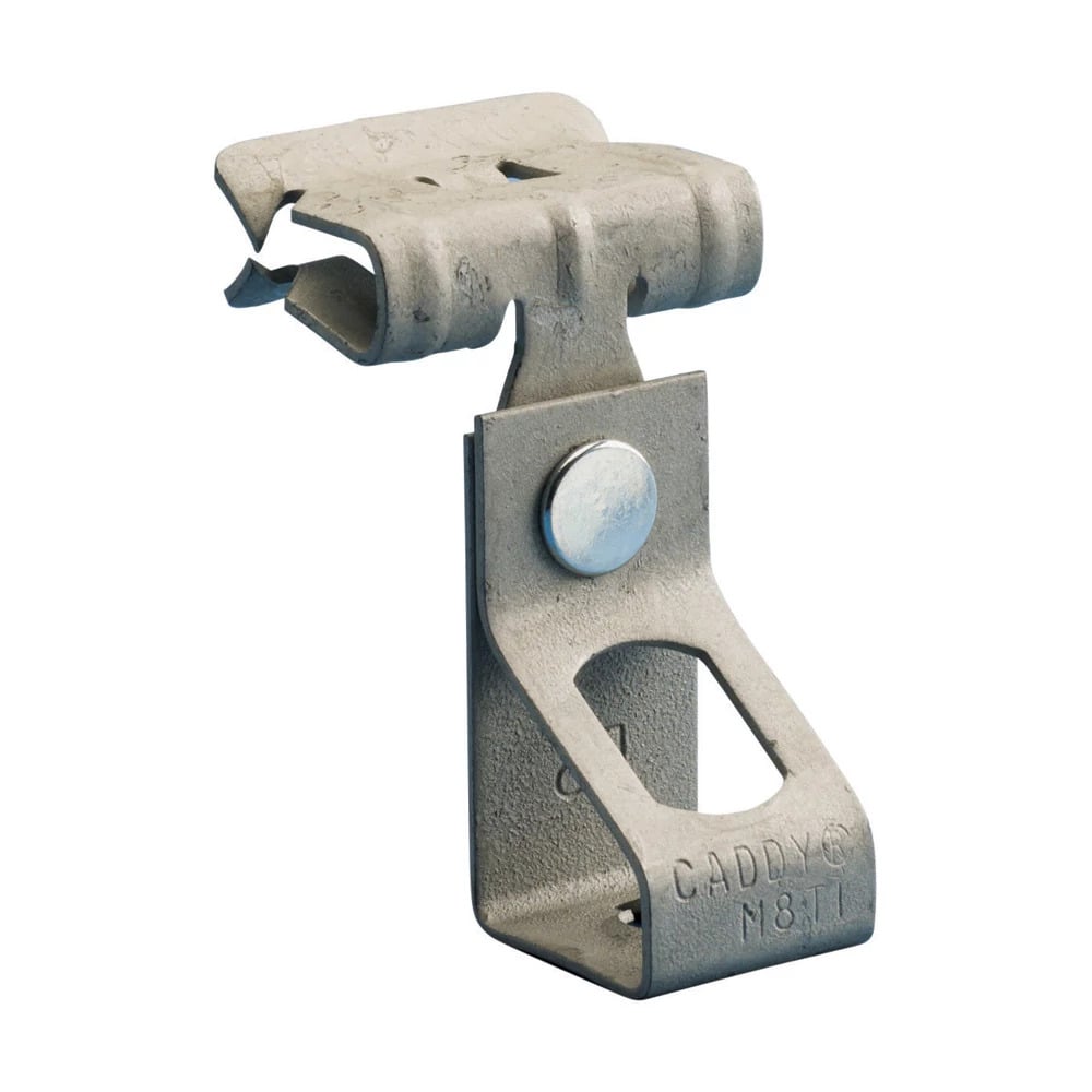Rod to Flange Clip, 0.375" Hole, Threaded, 0.125"0.25" Flange