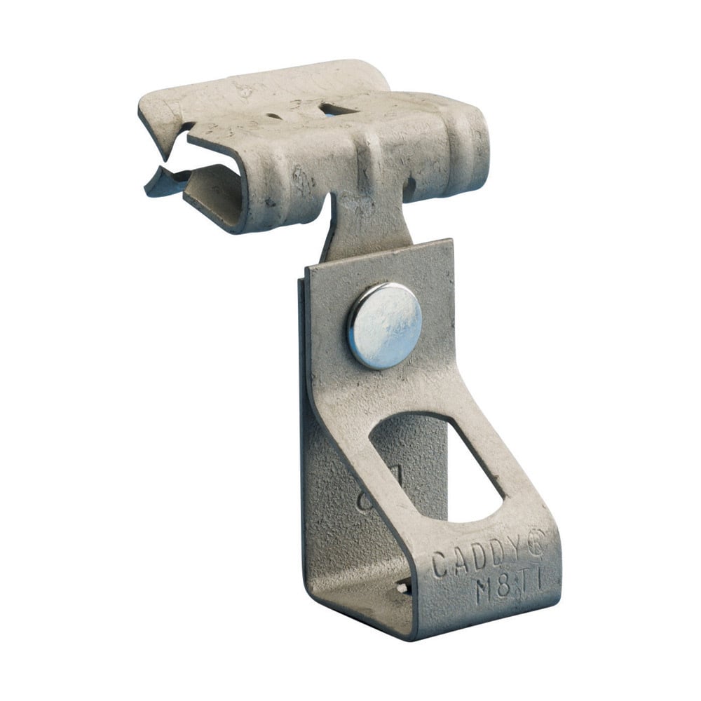 H-Ti/T Rod to Flange Clip, 0.25" Hole, Threaded, 0.3125"?0.5" Flange