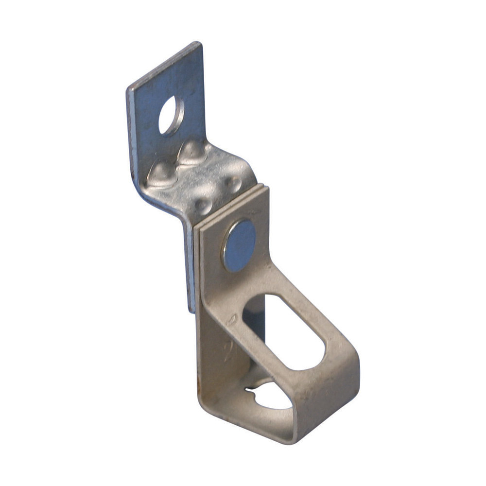 Thread Install Rod Hanger with Offset Bracket, 1/4" Hole, Threaded