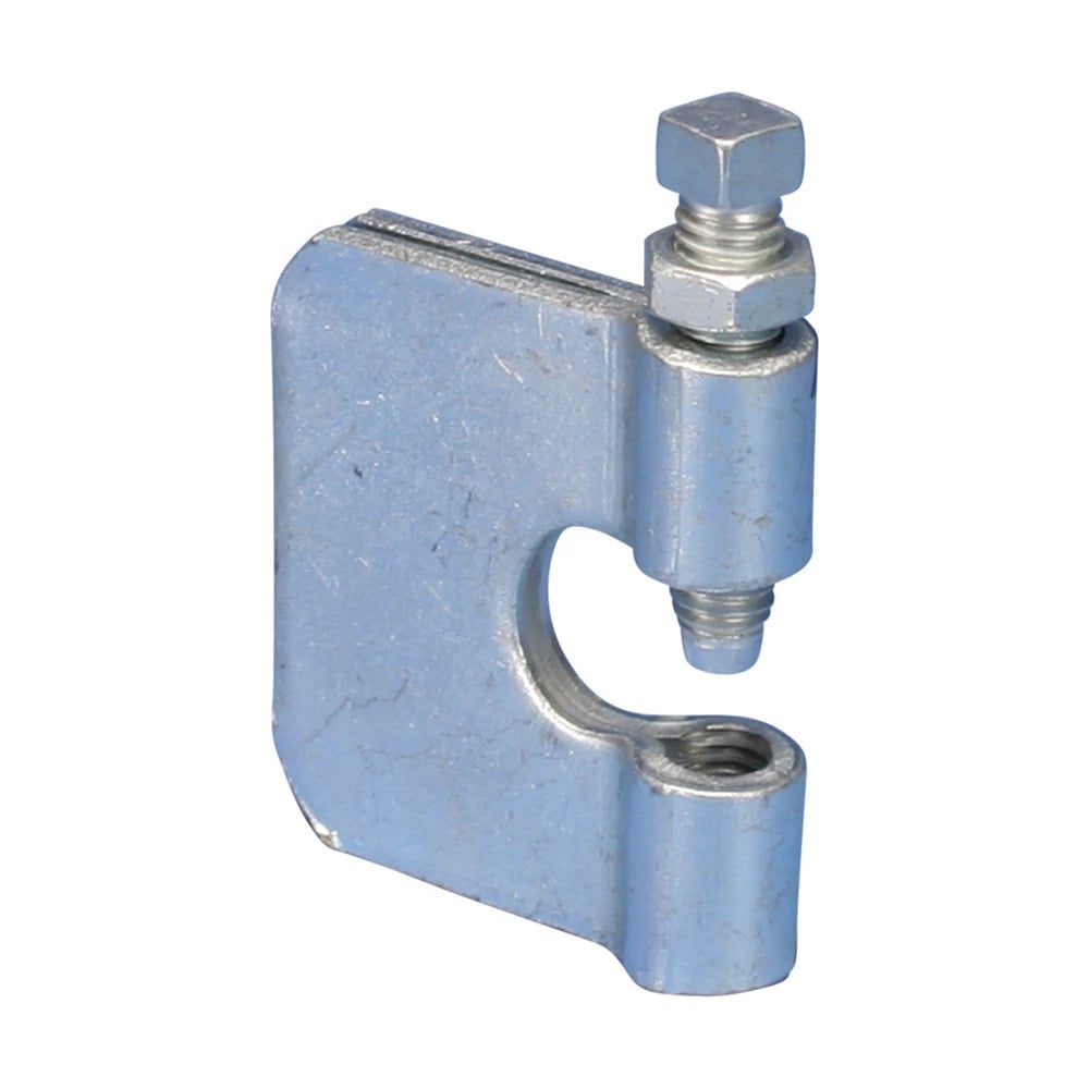 C-Clamp, Steel, EG, 3/8" Rod, 3/4" Max Flange