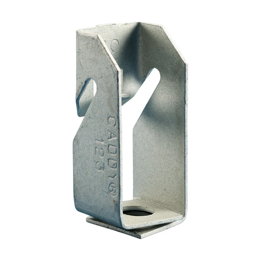 123 Series Z Purlin Clip, 1/4" Hole, 0.06"0.1" Flange
