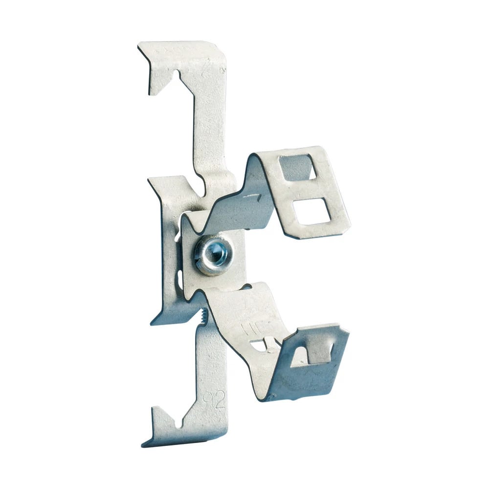Snap Close Conduit to Rod/Wire Clip, 1/2", 3/4" EMT, 0.71"1.18" OD, 3/8" Rod