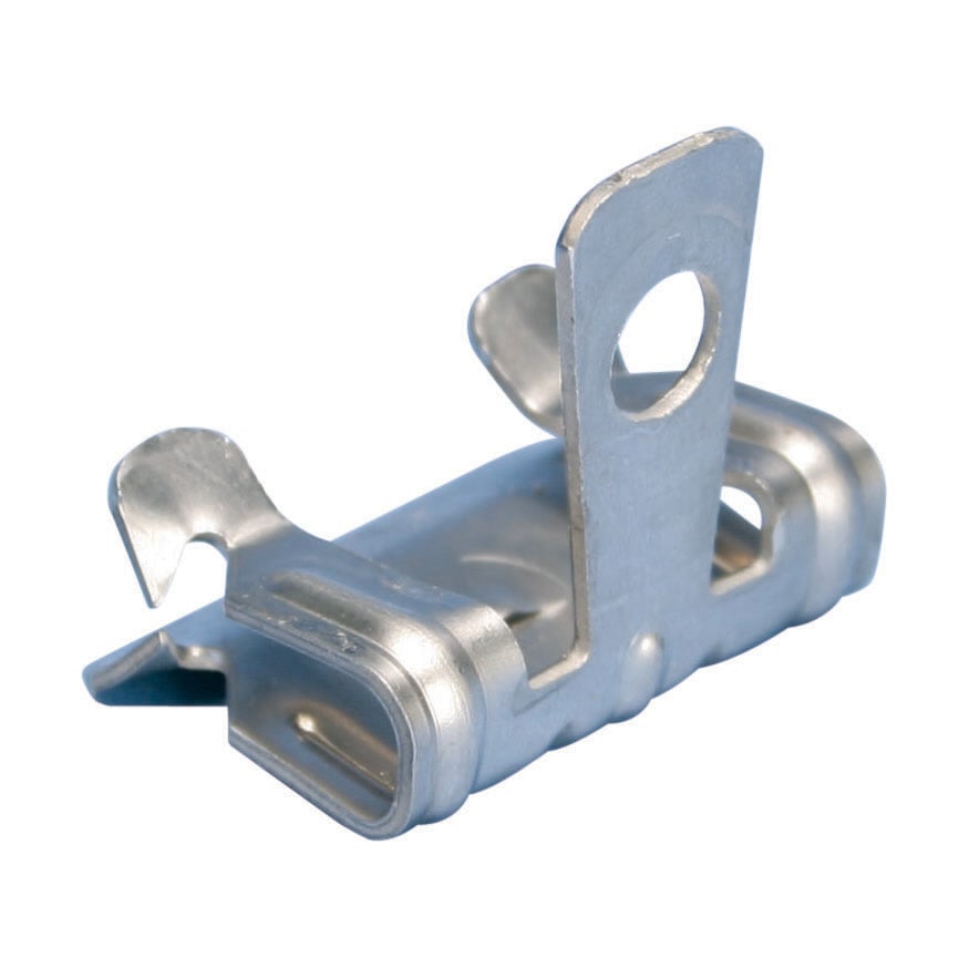 Hammer-On Flange Clip, Side Mount, S301, 1/8"?1/4" Flange