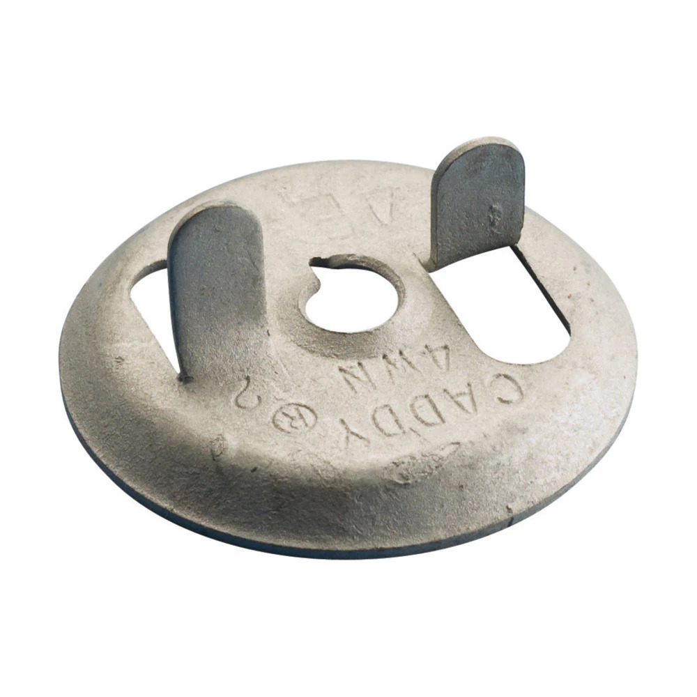 Wing Nut for Twist Clips, 1/4" Hole, Threaded