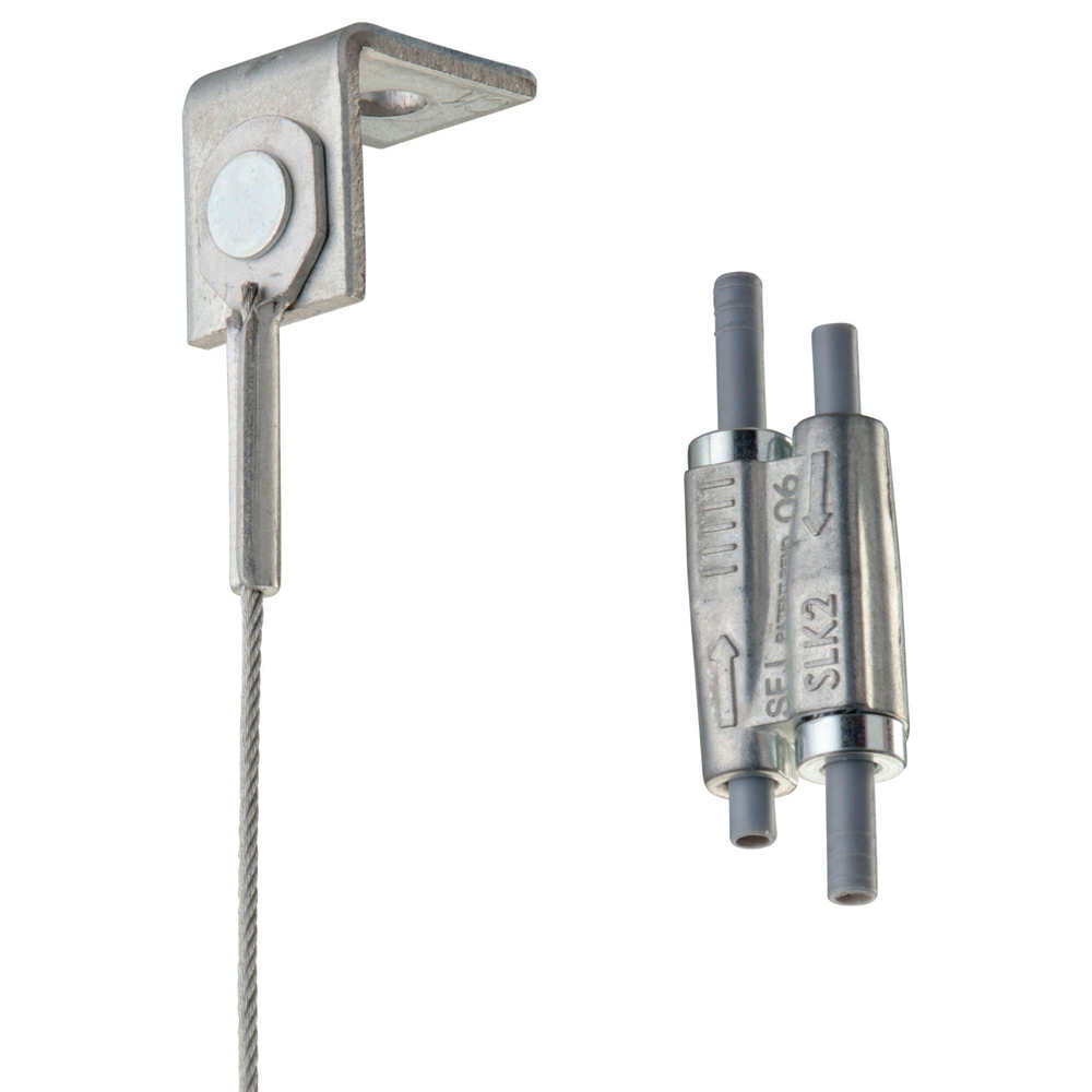 nVent CADDY Speed Link SLK with Angle Bracket, 1.5 mm Wire, 3.3' Length