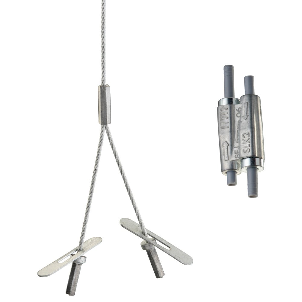 nVent CADDY Speed Link SLK with Y-Toggle, 2 mm Wire, 9.9' Length, 19.6" Y-Length